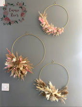 Load image into Gallery viewer, Dried Flower Hoops
