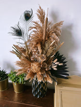 Load image into Gallery viewer, XL Pampas bouquet vase displays