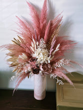 Load image into Gallery viewer, XL Pampas bouquet vase displays