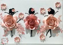 Load image into Gallery viewer, Floral Picture Art - Ballerinas
