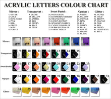 Load image into Gallery viewer, Ophelia - large letter set
